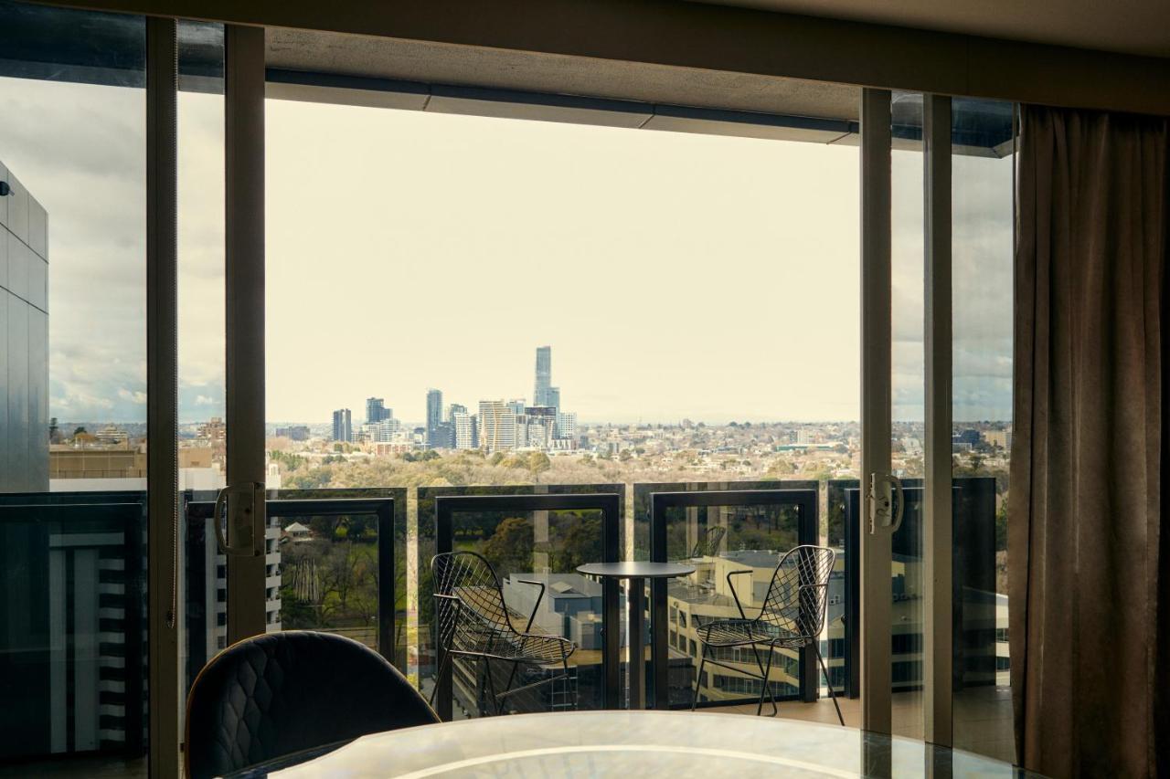 מלון מלבורן The Kinson מראה חיצוני תמונה View from a typical apartment